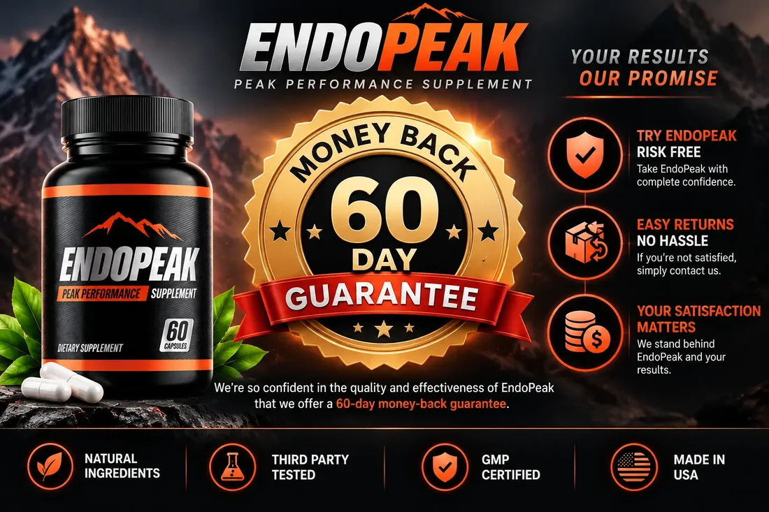 EndoPeak 60-day guarantee