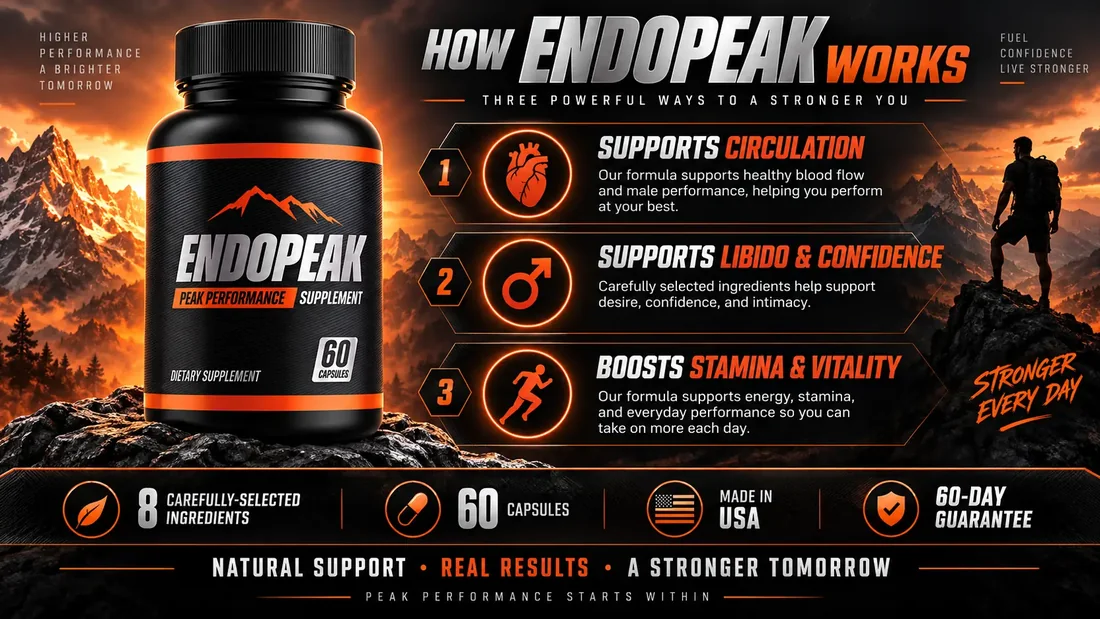 How EndoPeak supports circulation, libido and stamina